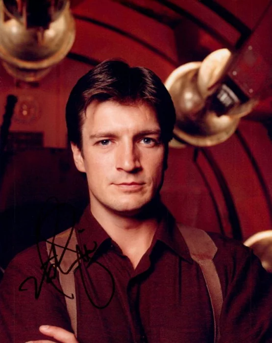 Nathan Fillion autograph