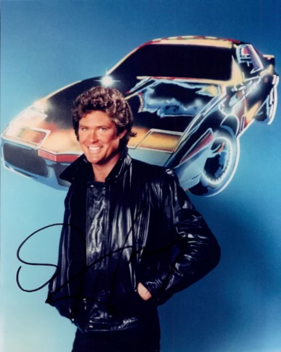 David Hasselhoff autograph