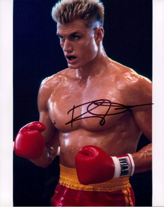 Dolph Lundgren autograph