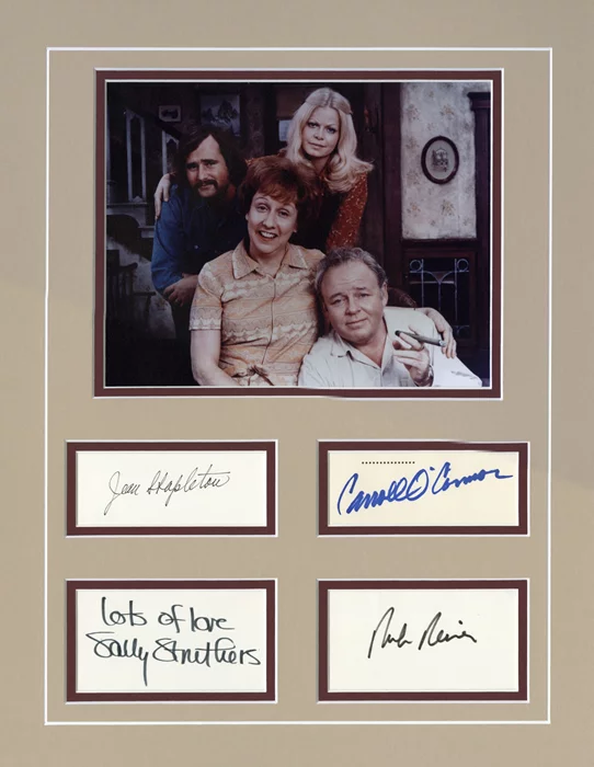 All In The Family autograph