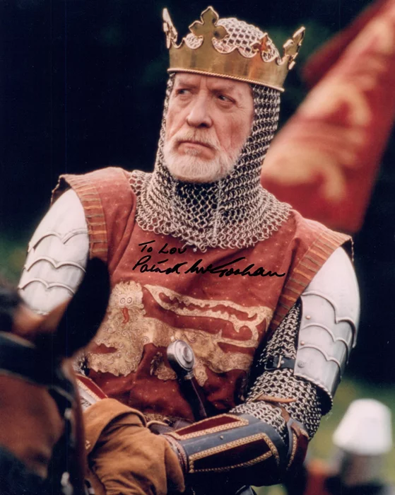 Patrick McGoohan autograph