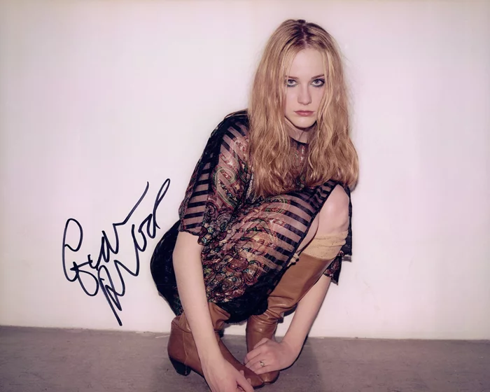 Evan Rachel Wood autograph