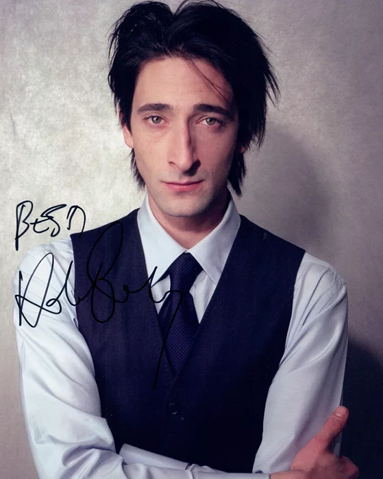 Adrien Brody autograph