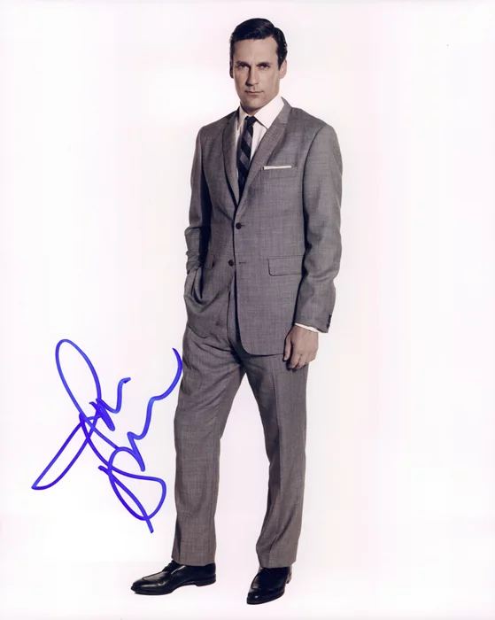 Jon Hamm autograph