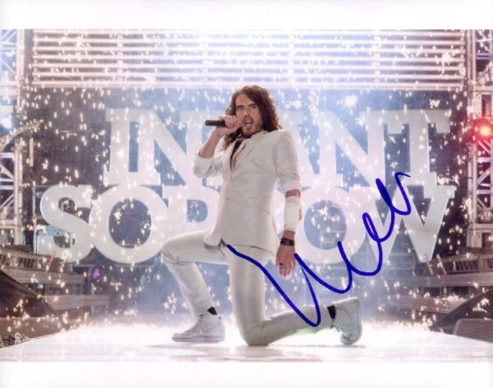 Russell Brand autograph