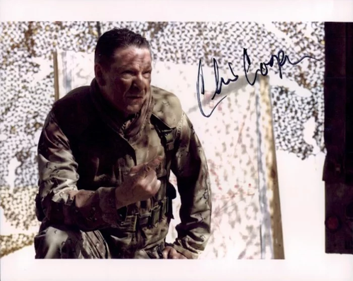 Chris Cooper autograph