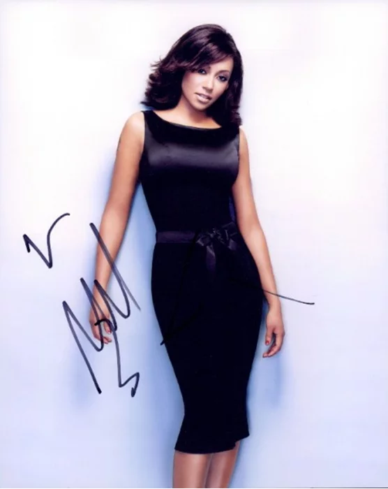 Melanie Brown autograph