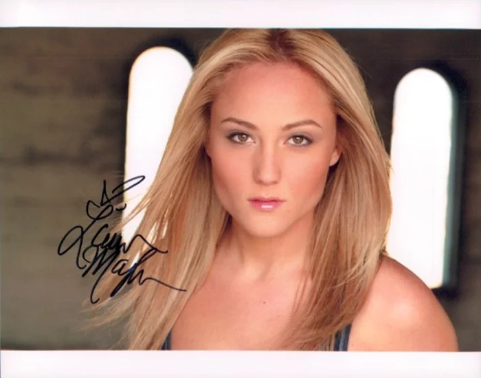 Lauren C. Mayhew autograph