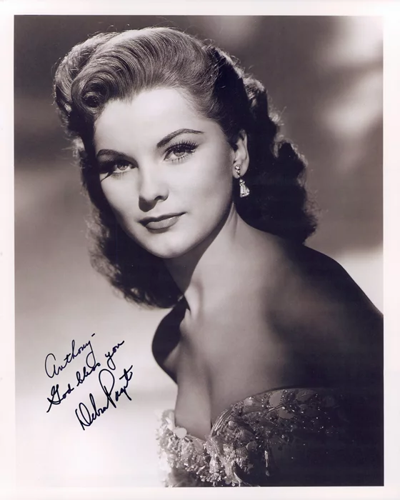Debra Paget autograph