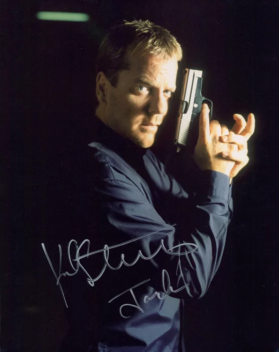 Kiefer Sutherland autograph