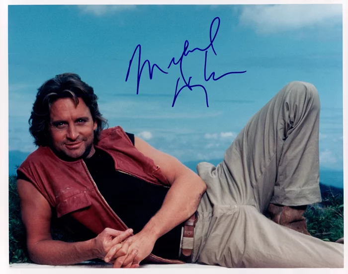 Michael Douglas autograph