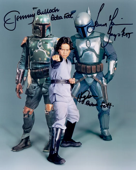 The Fetts autograph