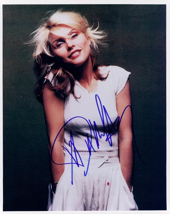 Deborah Harry autograph