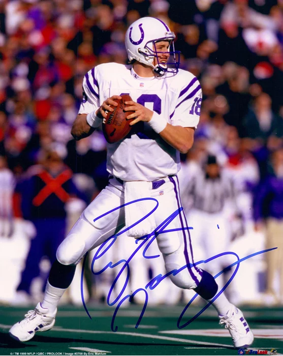 Peyton Manning autograph