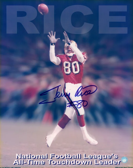 Jerry Rice autograph