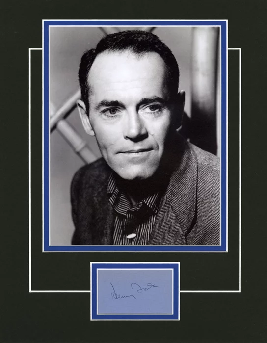 Henry Fonda autograph