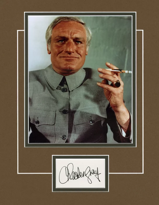 Charles Gray autograph