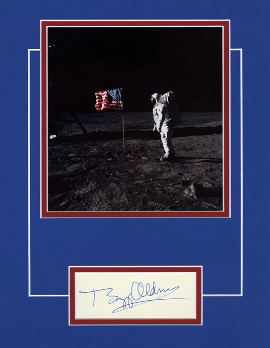 Buzz Aldrin autograph