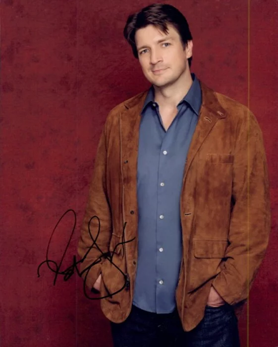 Nathan Fillion autograph