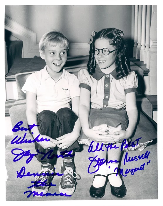 Dennis The Menace autograph