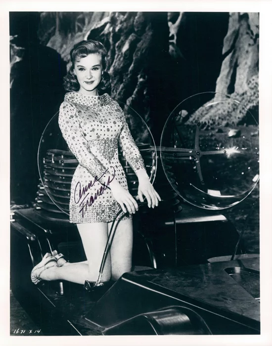Anne Francis autograph