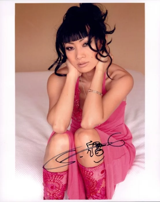 Bai Ling autograph