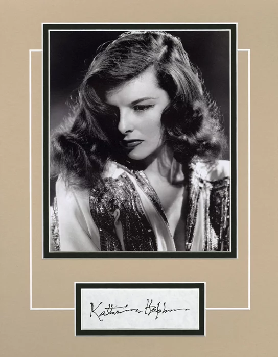 Katharine Hepburn autograph