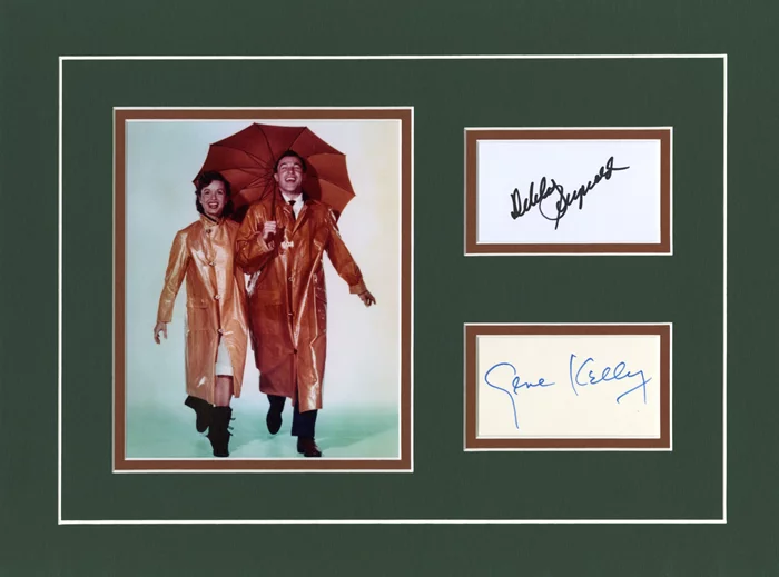 Singin' In The Rain autograph