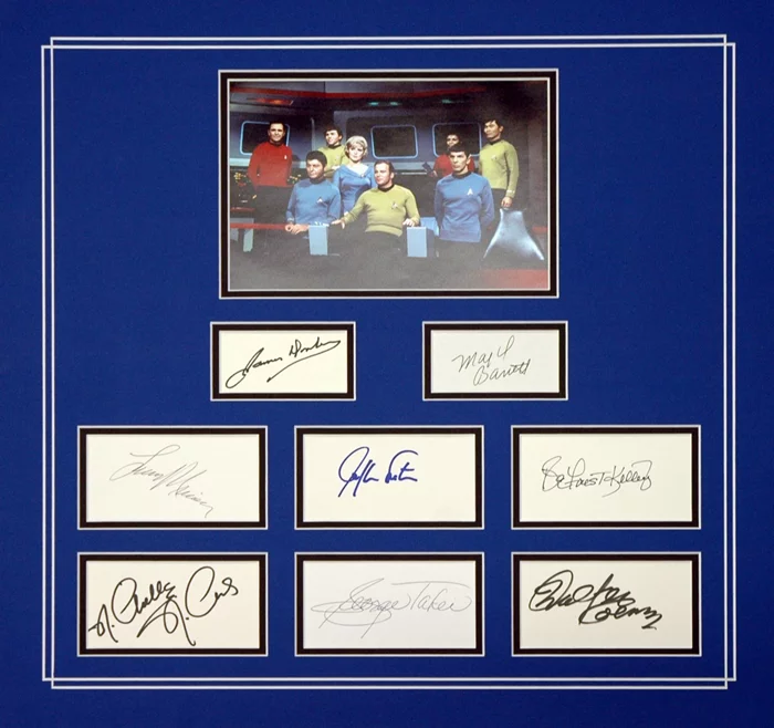 Star Trek autograph