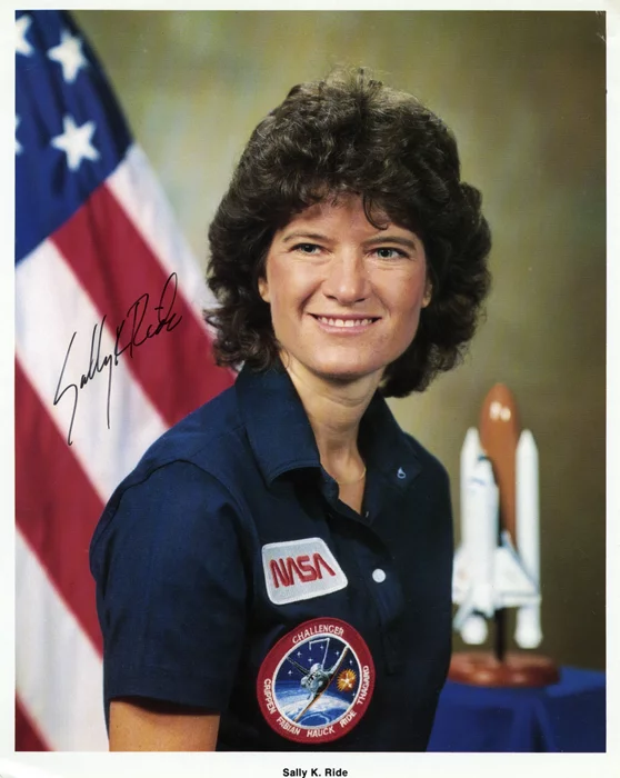 Sally K. Ride autograph