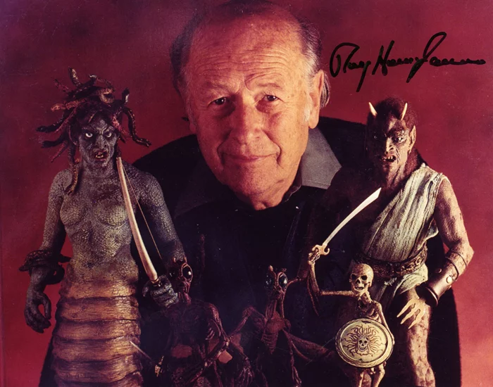 Ray Harryhausen autograph