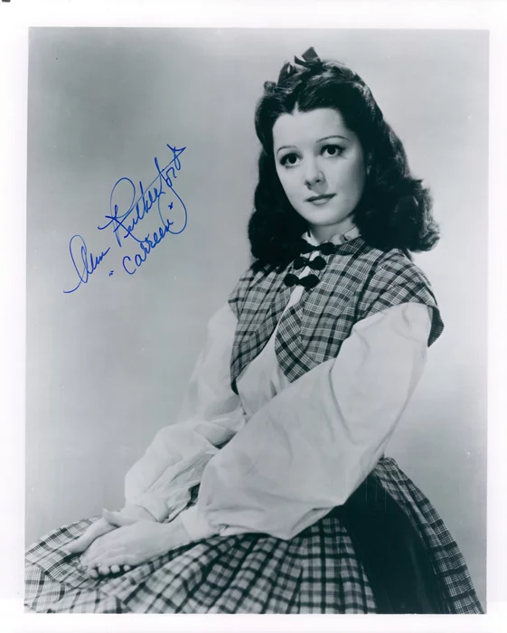Ann Rutherford autograph