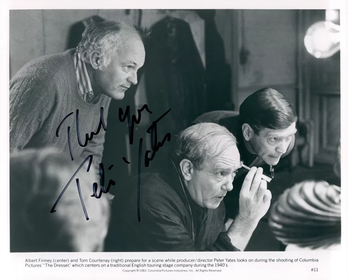 Peter Yates autograph