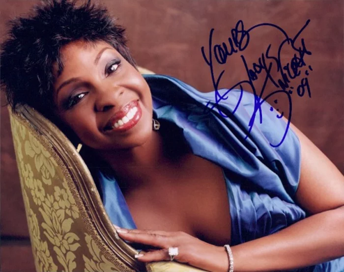 Gladys Knight autograph
