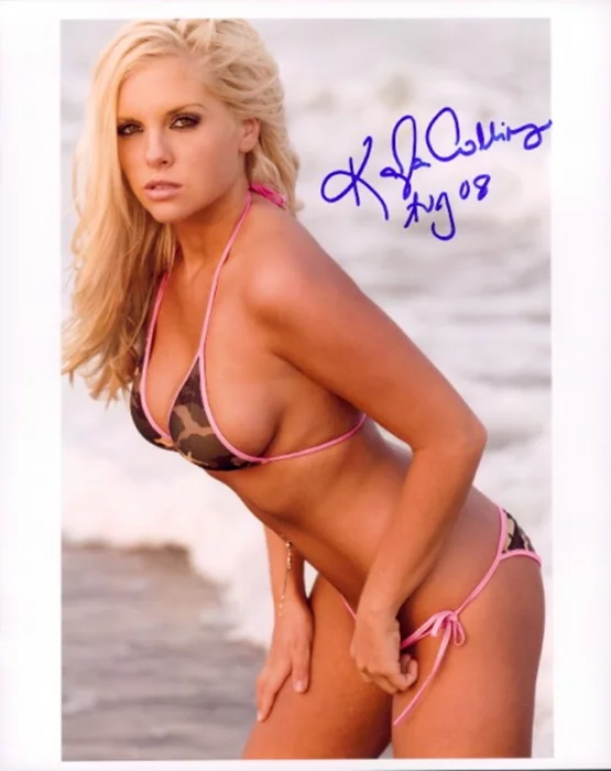 Kayla Collins autograph