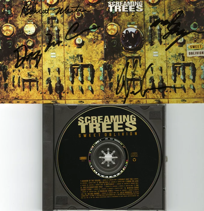 Screaming Trees autograph