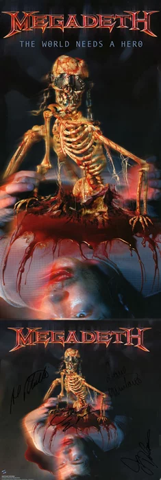 Megadeth autograph