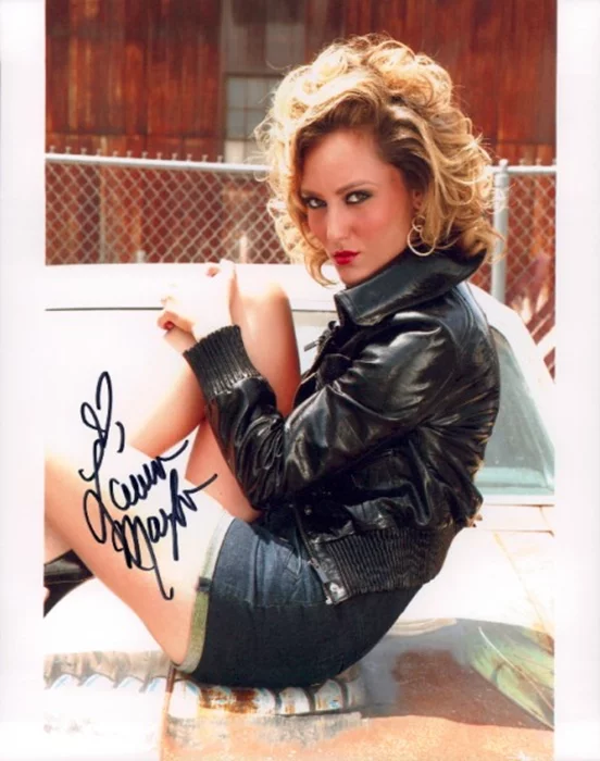 Lauren C. Mayhew autograph