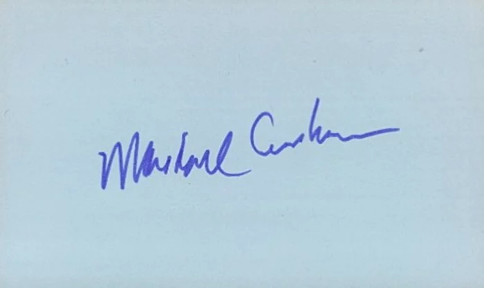 Marshall Crenshaw autograph