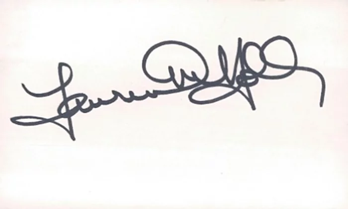 Lauren Holly autograph