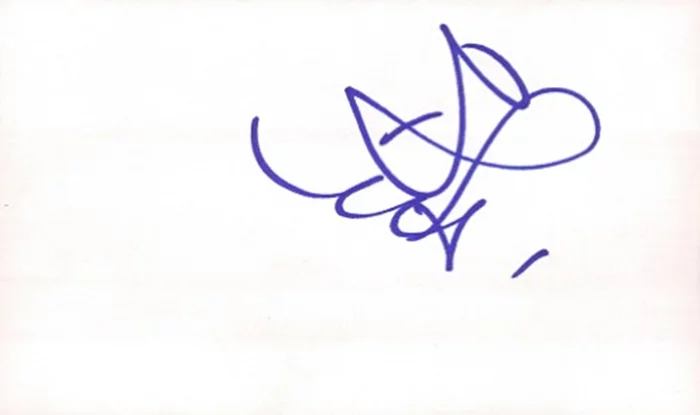 Bernie Mac autograph