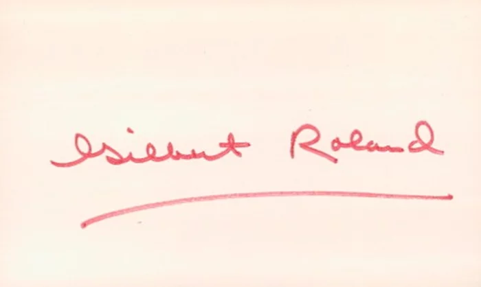 Gilbert Roland autograph