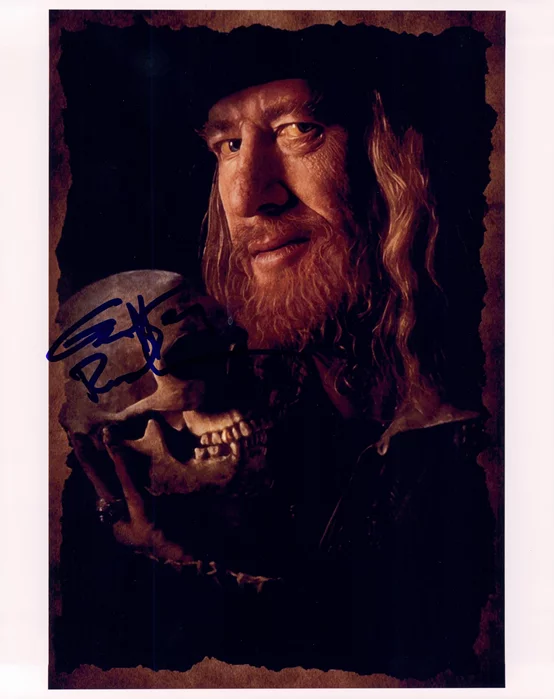 Geoffrey Rush autograph