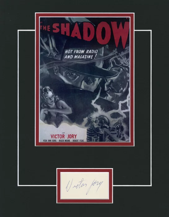 The Shadow autograph
