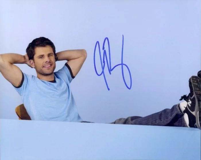 James Roday autograph