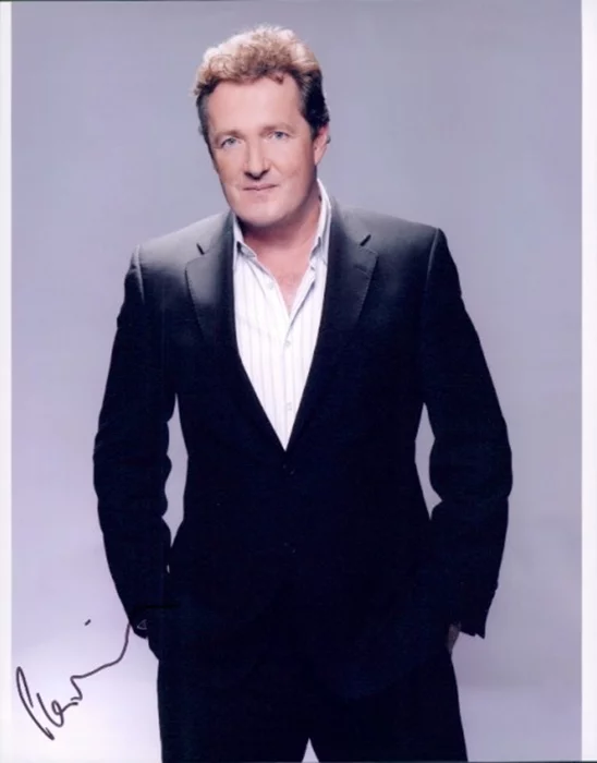 Piers Morgan autograph