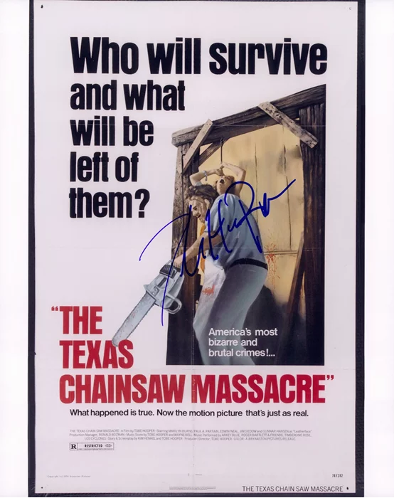 Tobe Hooper autograph