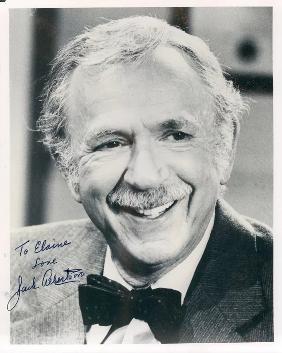 Jack Albertson autograph