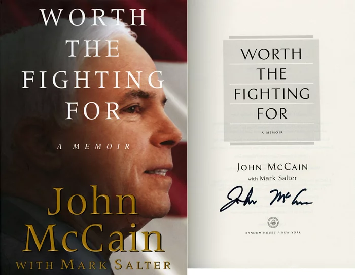 John McCain autograph