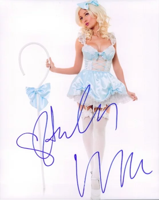 Holly Madison autograph